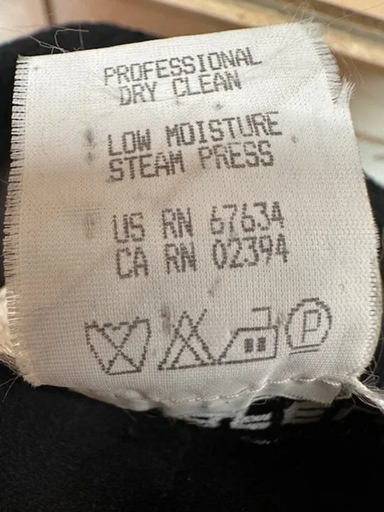 Karl Lagerfeld Black Vintage Blazer Size 36 - Picture 7 of 7